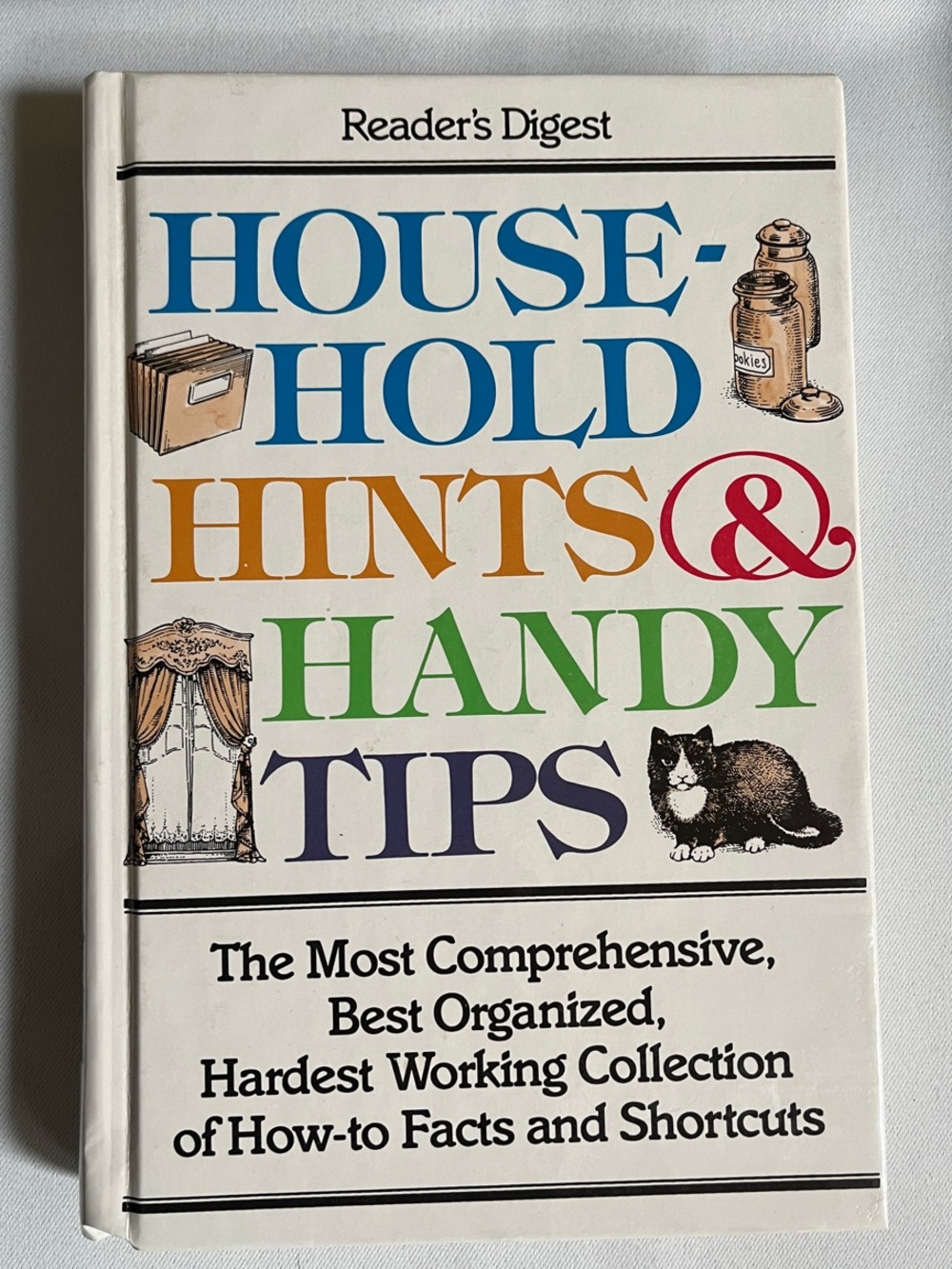 Reader's Digest Household Hints & Handy Tips — White Hardcover